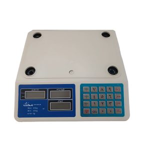 ترازو دیجیتال 40 کیلویی دکمه فلزی محک