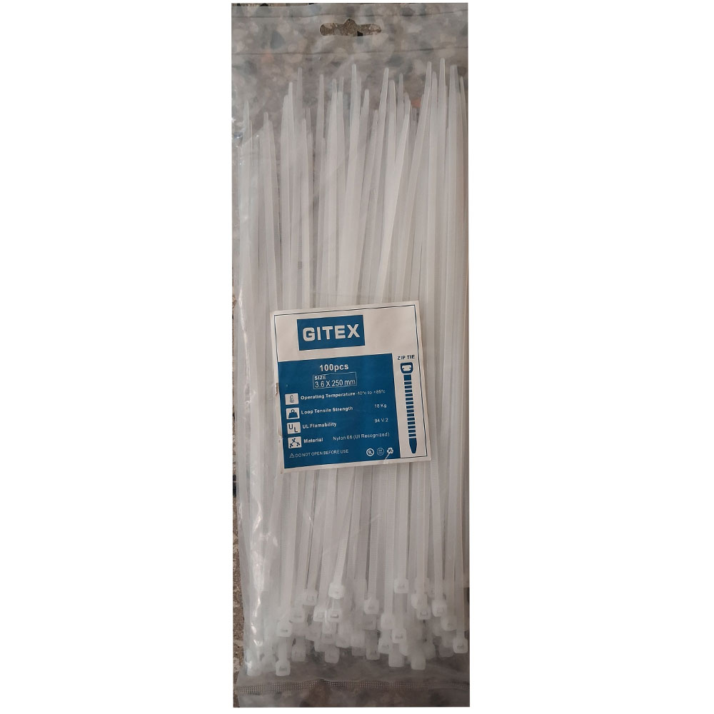 بست پلاستیکی کمربندی سایز MM250*3.6
